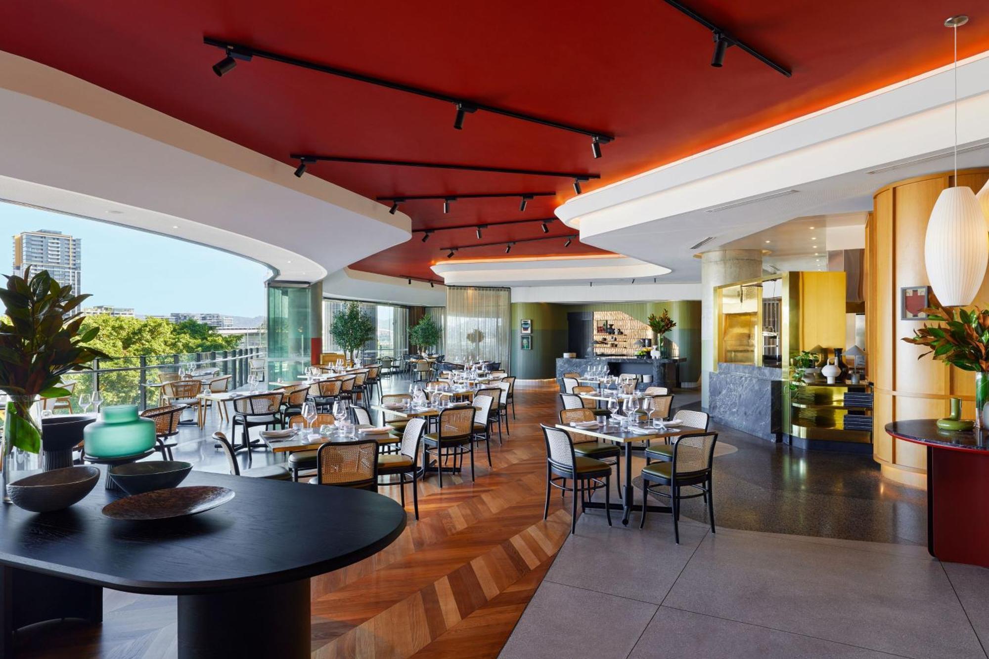 Hotel W Brisbane Exterior foto The restaurant