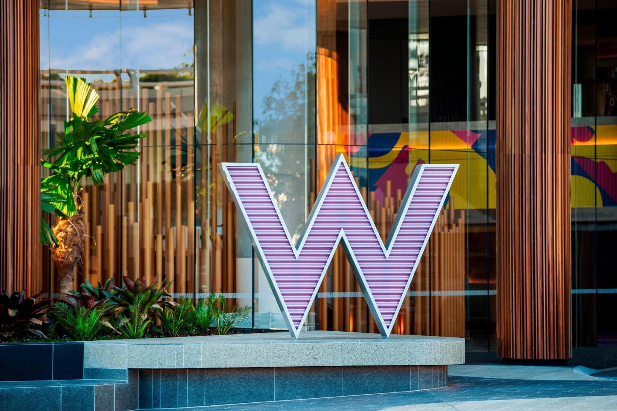 Hotel W Brisbane Exterior foto W Hotel logo
