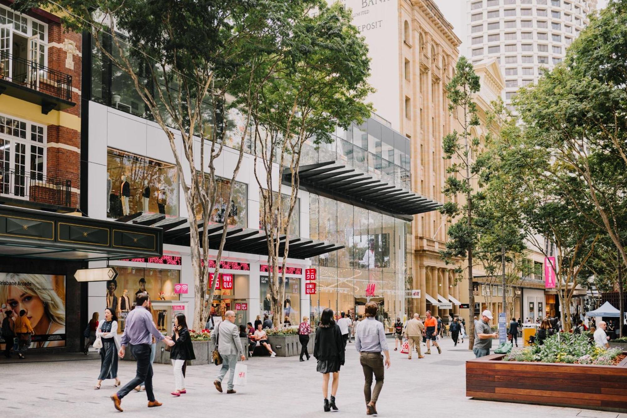 Hotel W Brisbane Exterior foto The proposed Queen Street Mall redevelopment